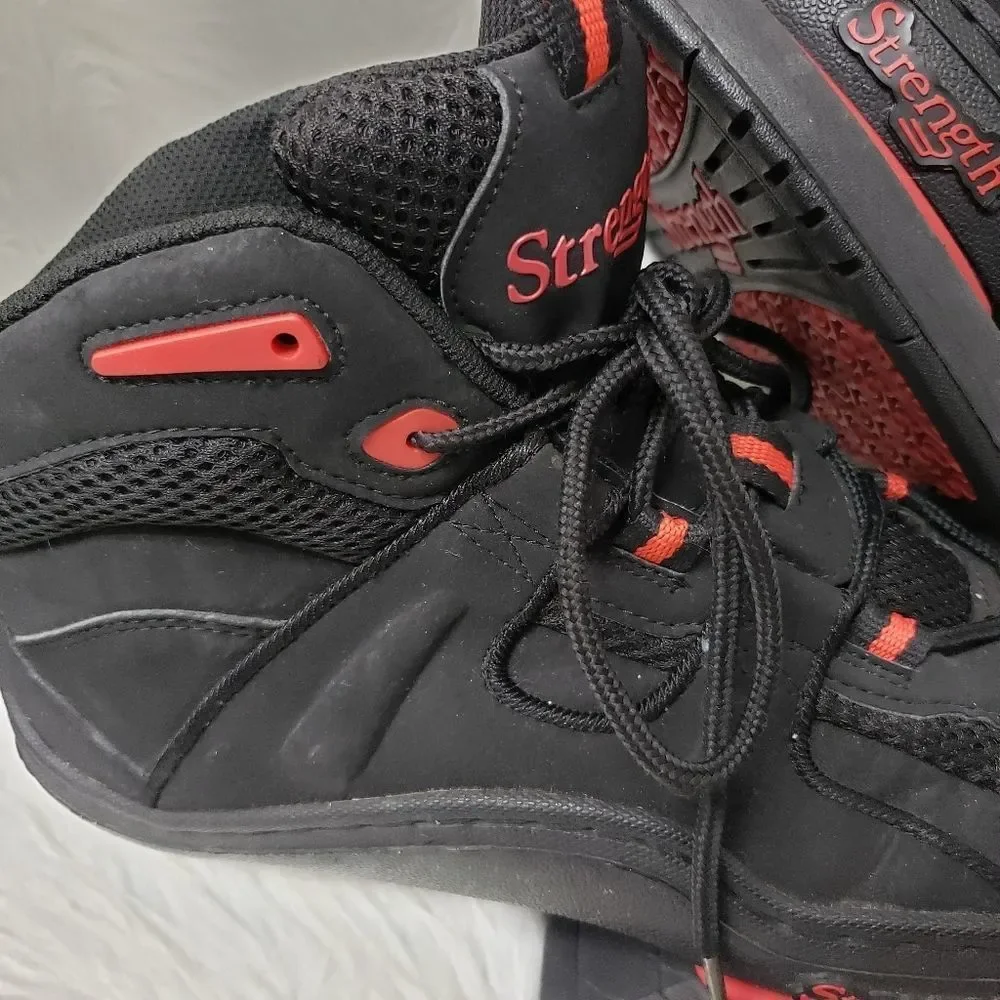 Strength Polymetric Shoes Red and Black Size 9.5